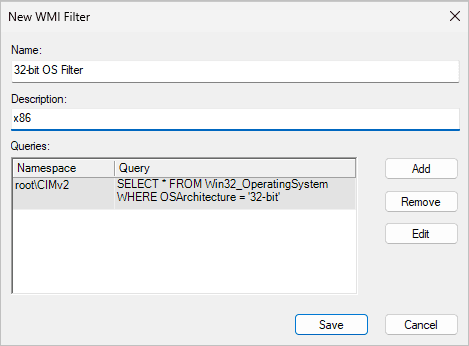 32-bit Filter