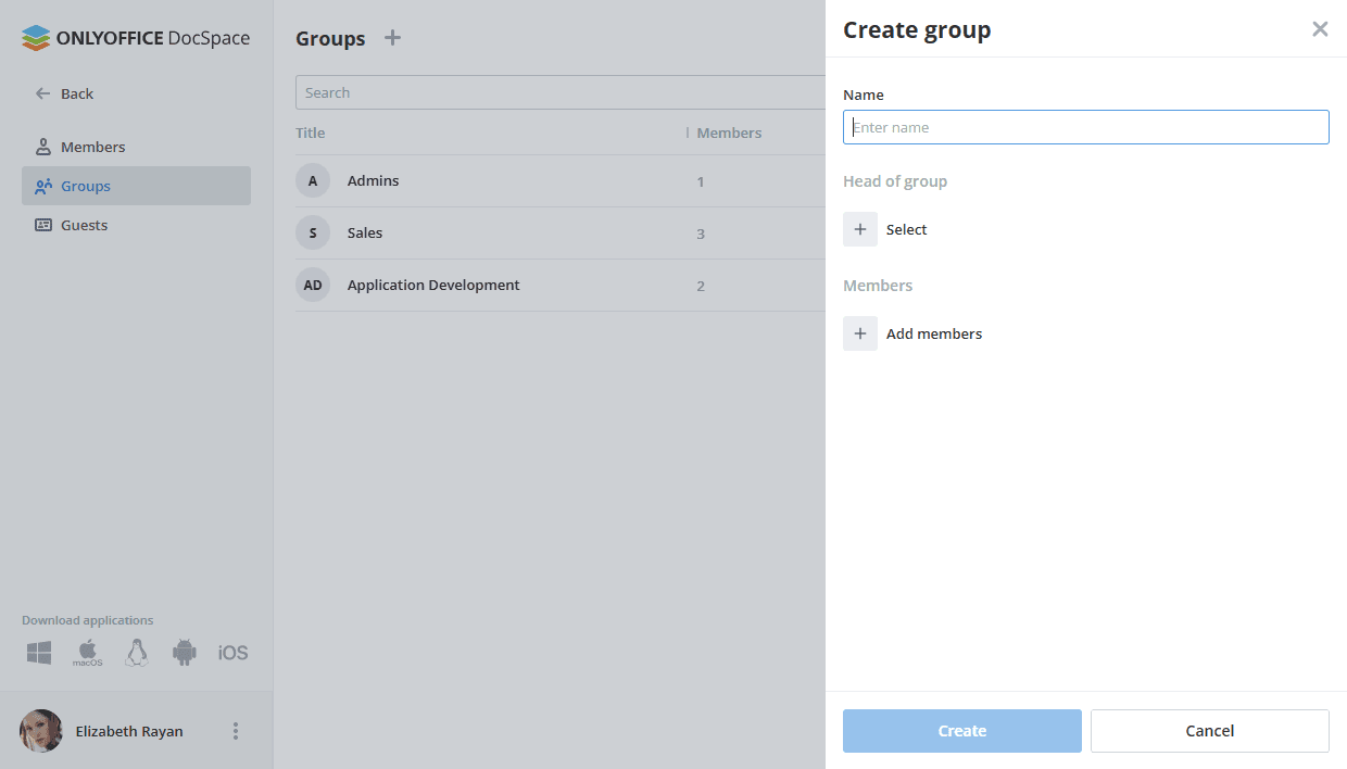 Adding Groups