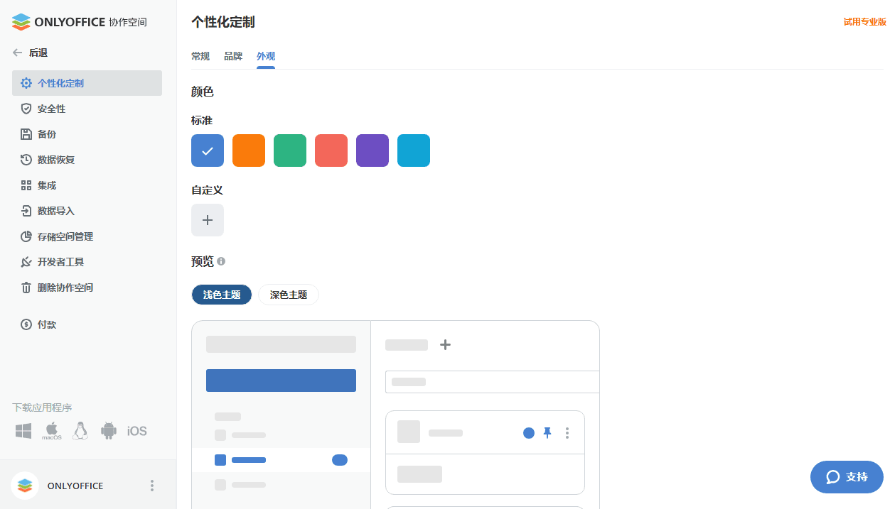 外观