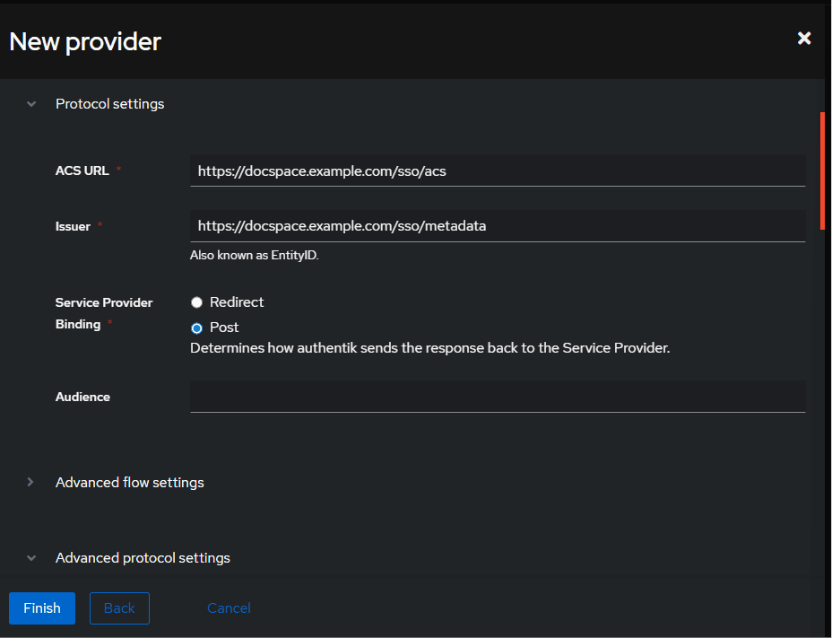 How to configure ONLYOFFICE SP and Authentik IdP