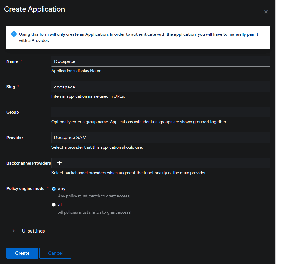 How to configure ONLYOFFICE SP and Authentik IdP