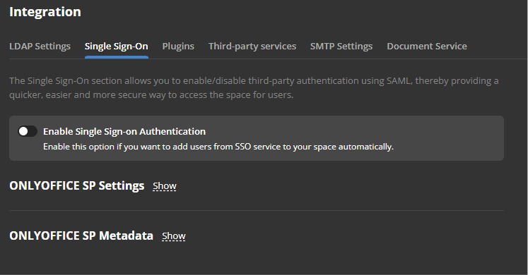 How to configure ONLYOFFICE SP and Authentik IdP