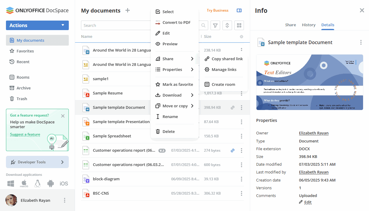 Document management