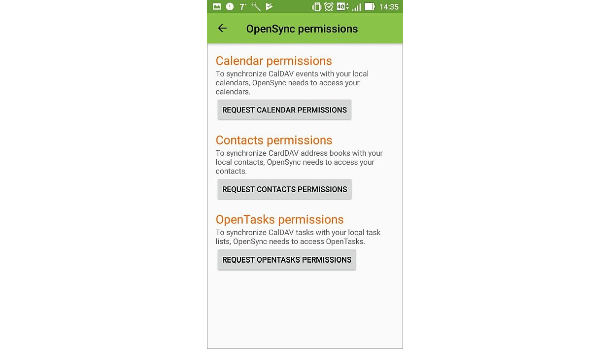 Exporting Calendar - Android device