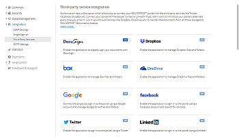 Adjusting Integration Settings