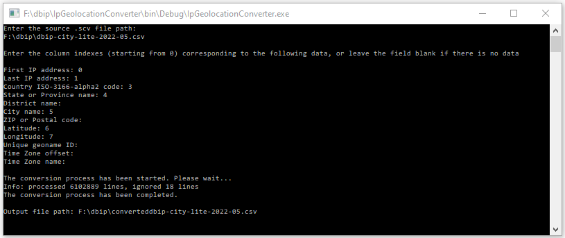 IpGeolocationConverter
