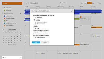 Managing Calendars