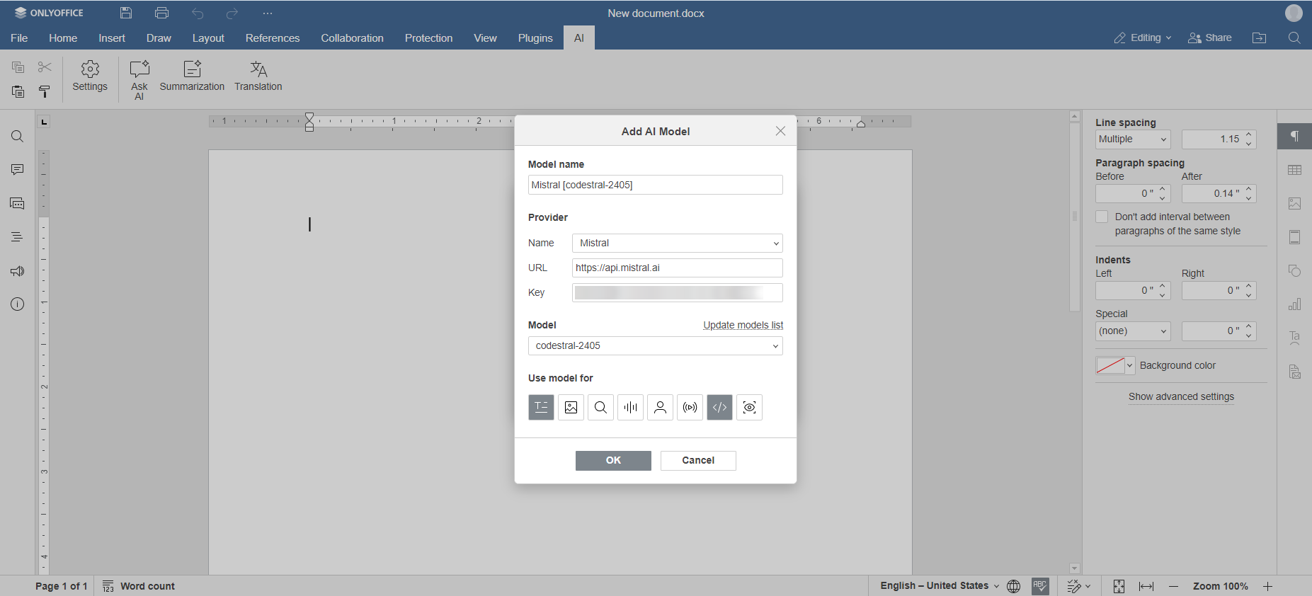 Mistral AI: update models