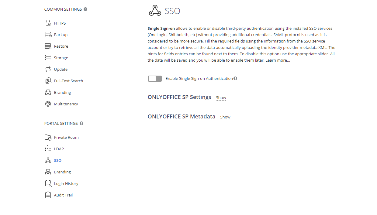 How to configure ONLYOFFICE SP and AD FS IdP