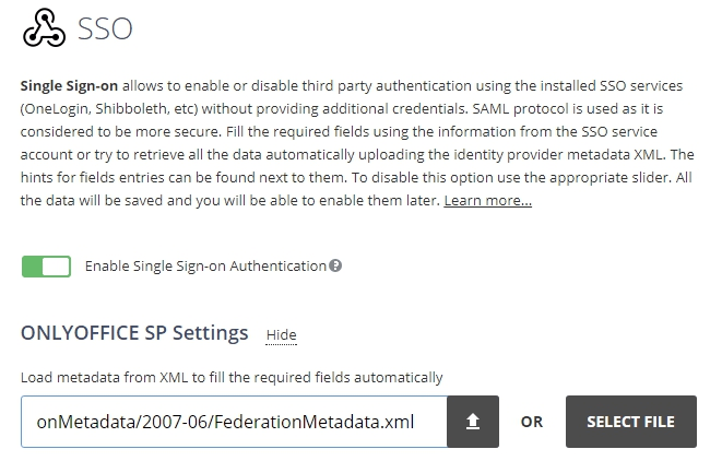 How to configure ONLYOFFICE SP and AD FS IdP