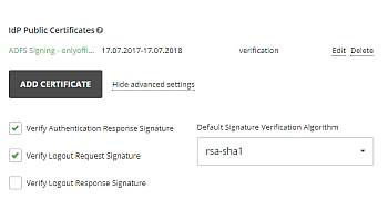 How to configure ONLYOFFICE SP and AD FS IdP