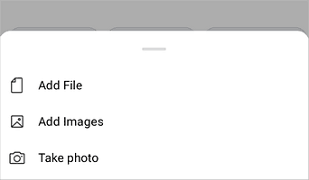 Attach files