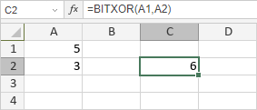 BITXOR Function