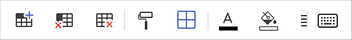 Bottom toolbar