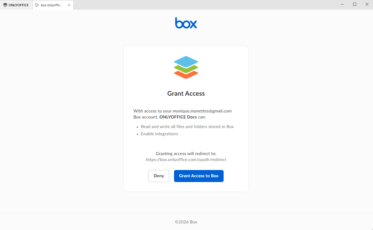 Dropbox sign-in page
