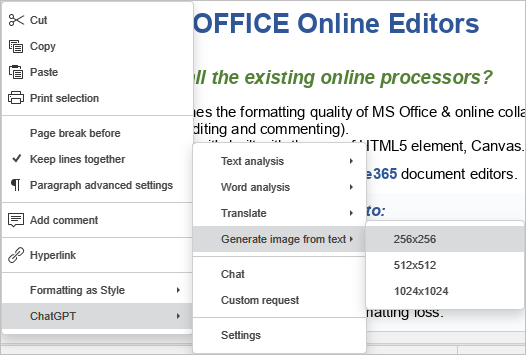 ChatGPT 图像生成