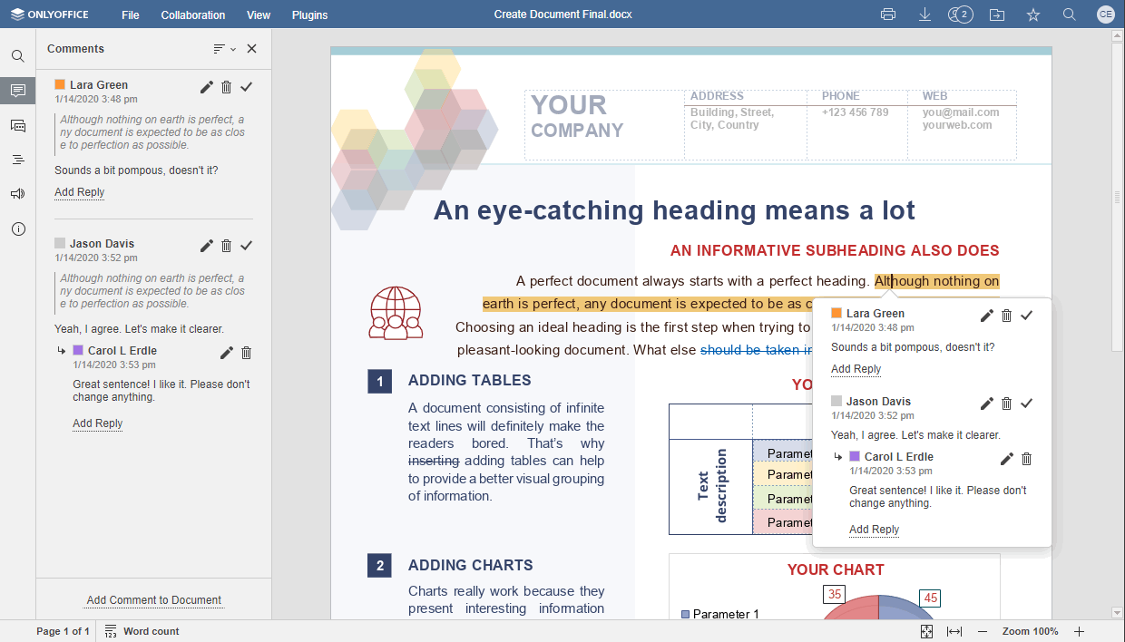 Sharing files and folders
