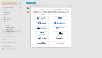 How to send documents for signature? Step 1