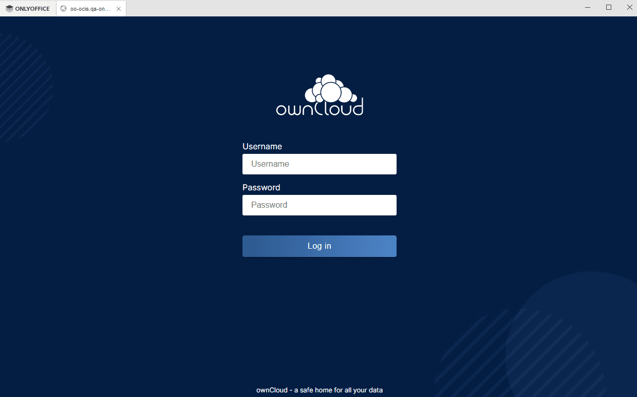 Connect to cloud office window