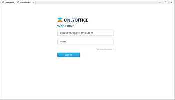 Connect to server window