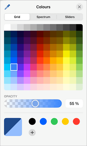 Creating a custom color
