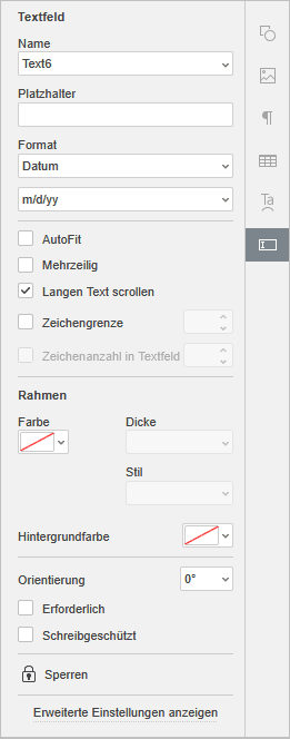 date and time settings