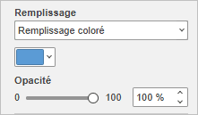 Couleur de remplissage