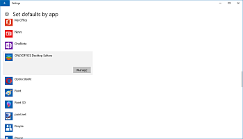 Gérer l'application