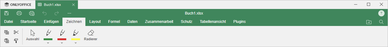 Registerkarte Zeichnen