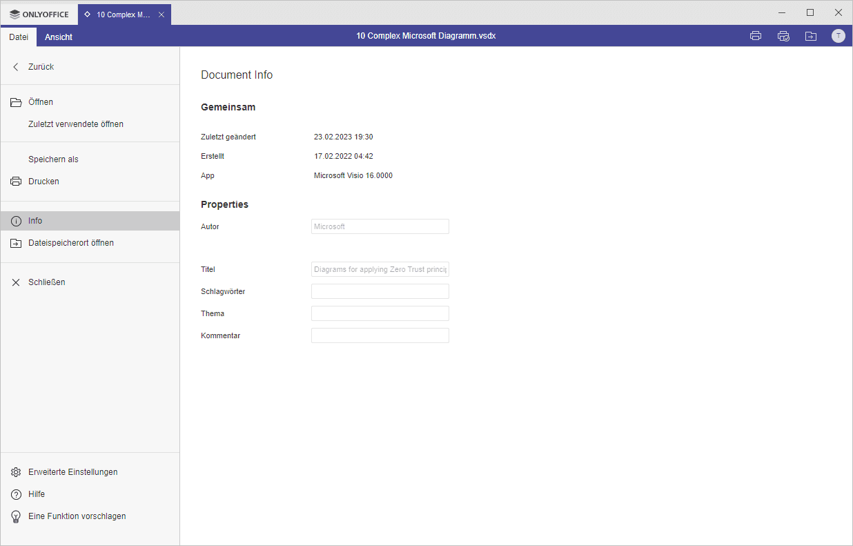 File tab