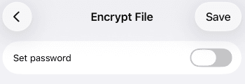 Delete Password