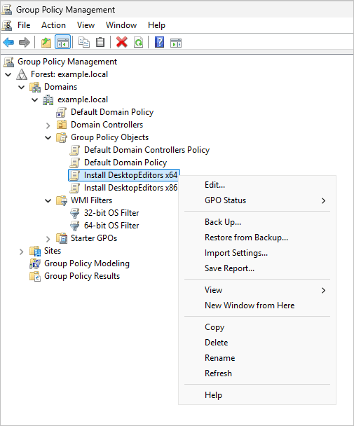 Edit GPO 64-bit