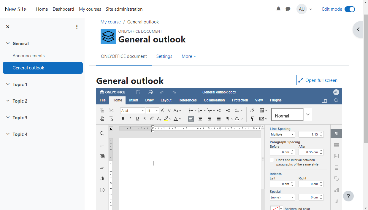 ONLYOFFICE_Datei_bearbeiten
