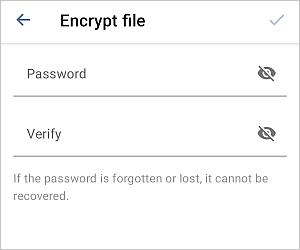 Encrypt file