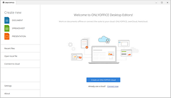 Run ONLYOFFICE Desktop Editors