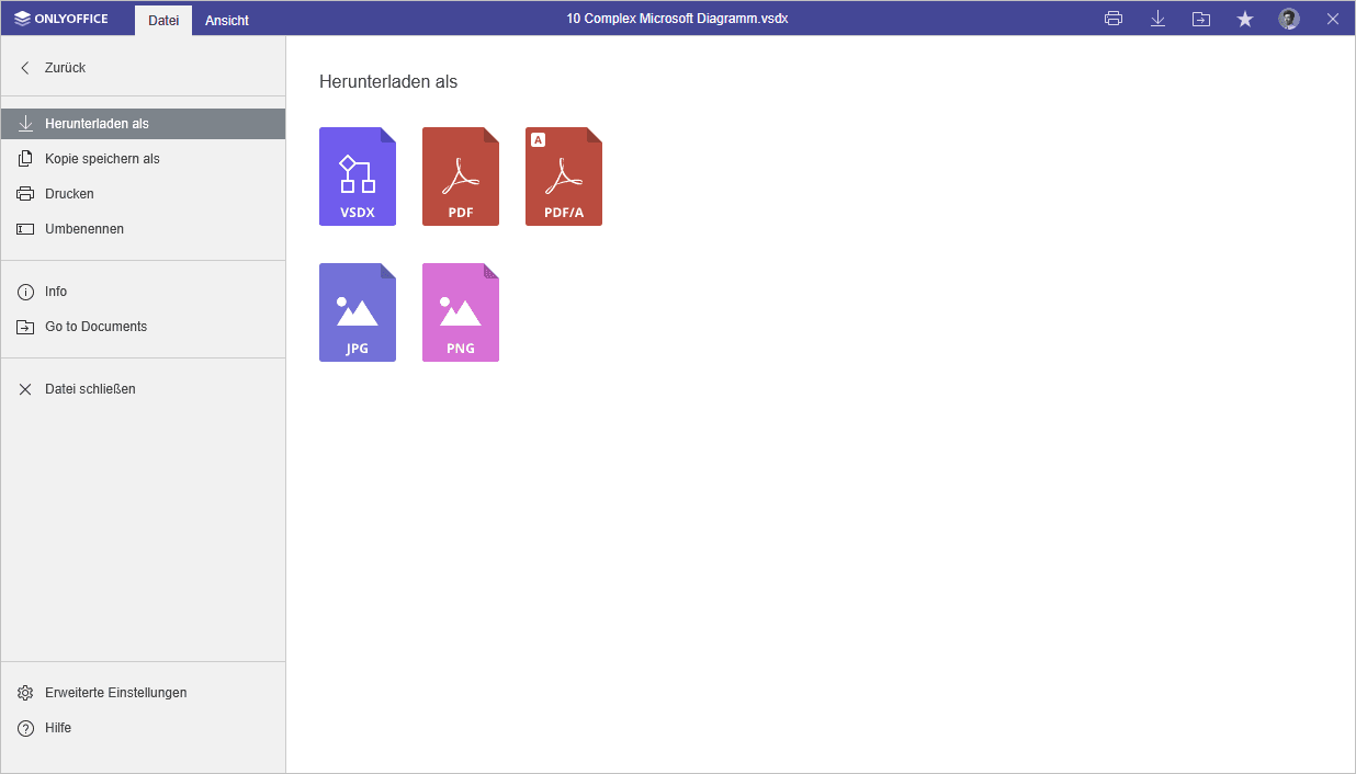File tab