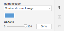 Couleur de remplissage