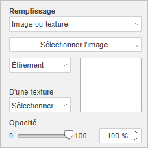 Remplissage Image ou Texture
