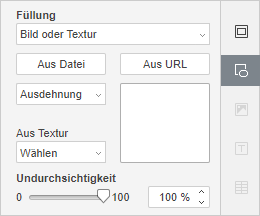 Bild- oder Texturfüllung