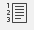 icône numéros de ligne