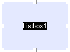 list box inserted