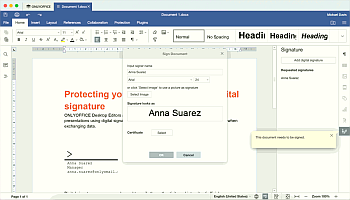 Select a Certificate