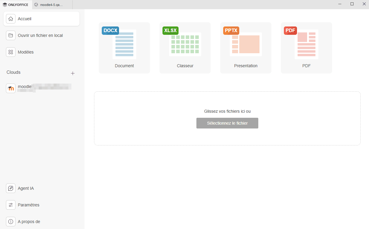 Liste des comptes connectés