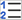 Numbered list icon