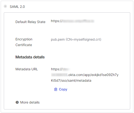 Comment configurer ONLYOFFICE SP et Okta IdP