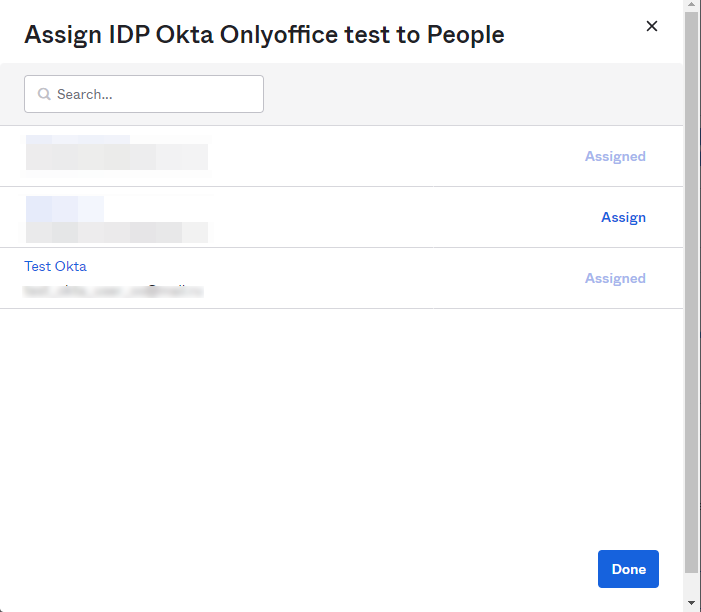 Comment configurer ONLYOFFICE SP et Okta IdP