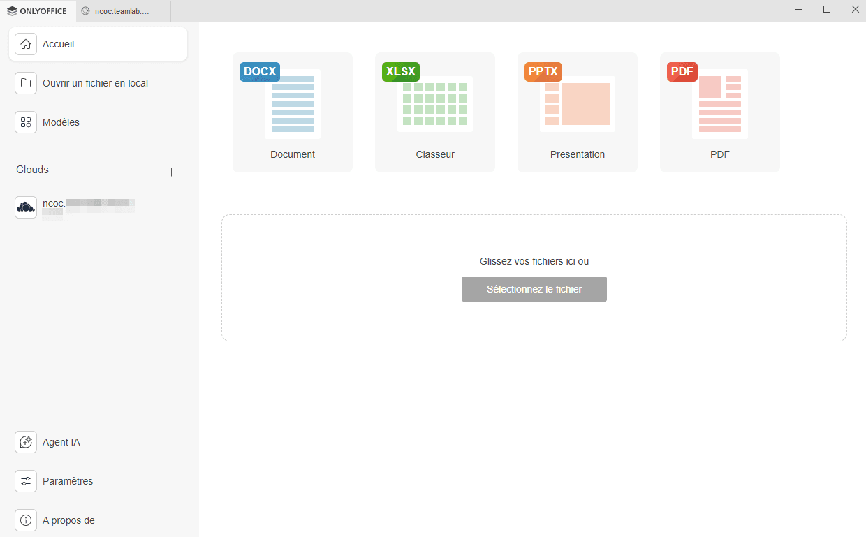 Liste des comptes connectés