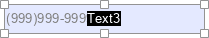 phone number inserted