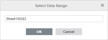 Select Data Range window