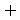 Plus icon